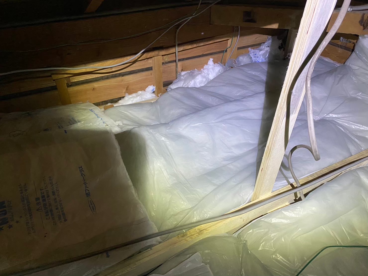 福岡県筑紫野市　イタチによる被害　S様邸　駆除実績