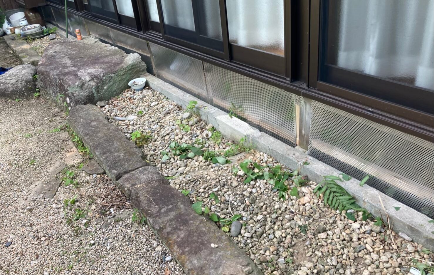 アライグマによる被害　Y様邸　駆除実績