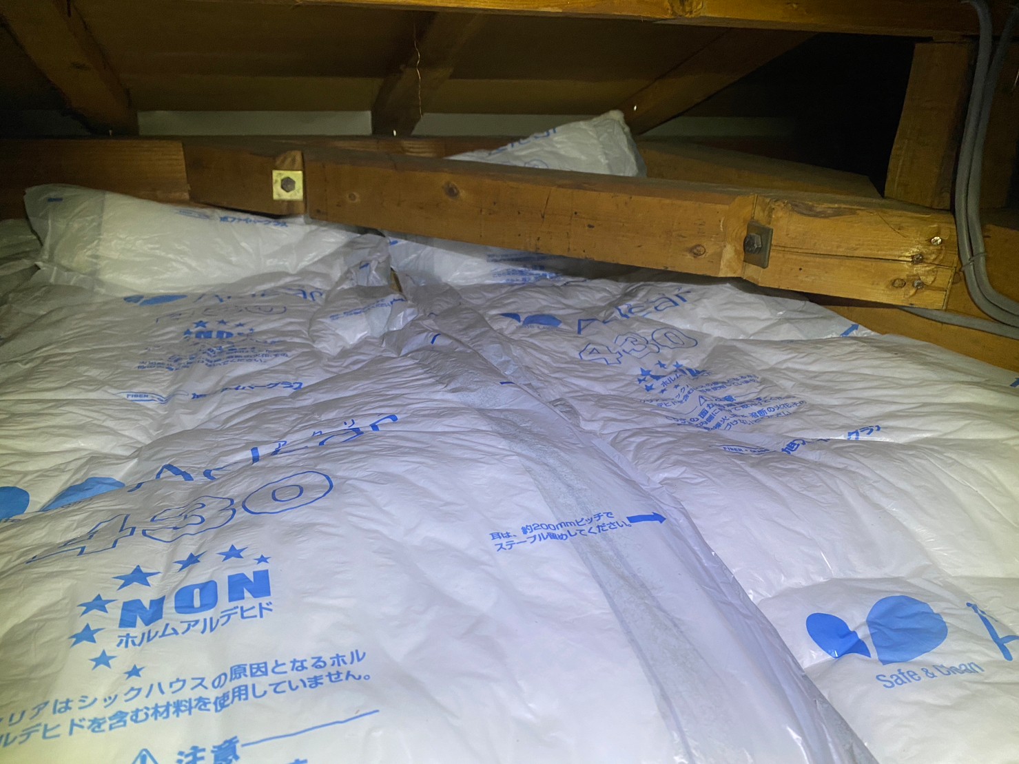 福岡県福岡市　イタチによる被害　K様邸　駆除実績