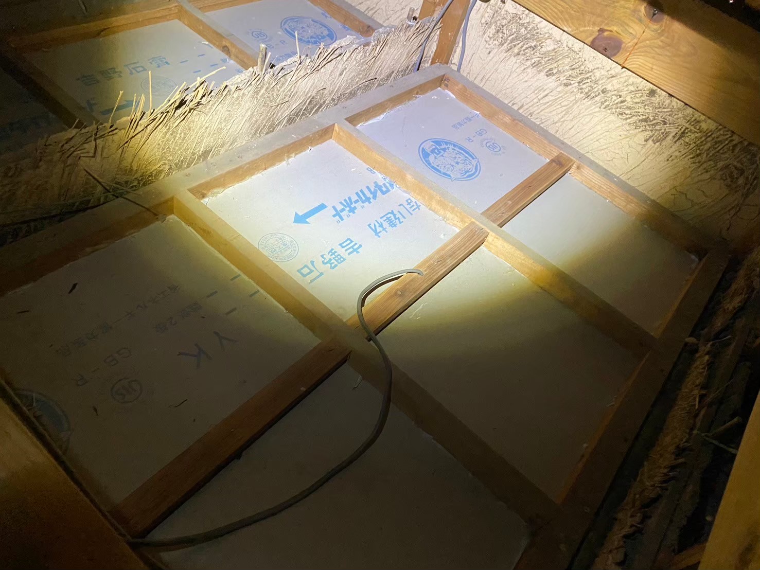 福岡県糸島市　イタチによる被害　U様邸　駆除実績