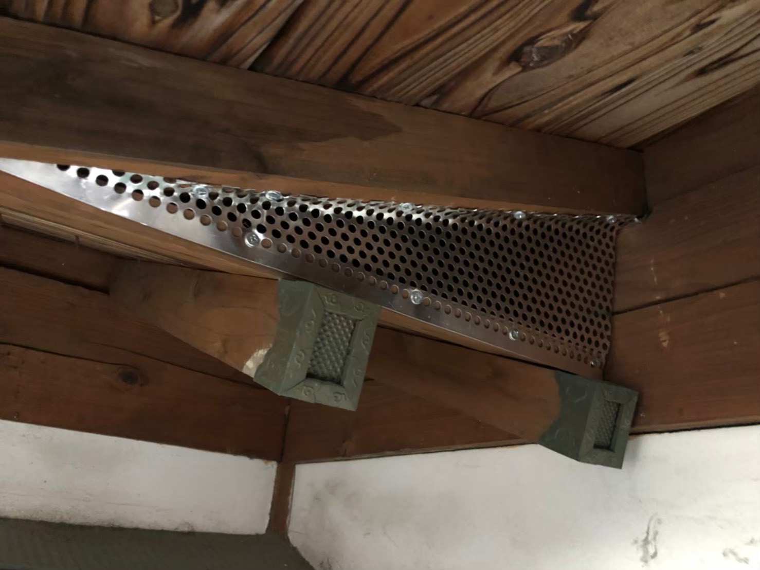 アライグマによる被害　Y様邸　駆除実績