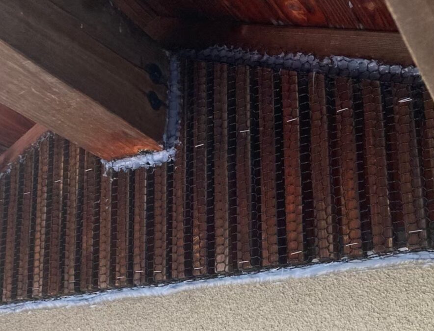 コウモリによる被害　I様邸　駆除実績