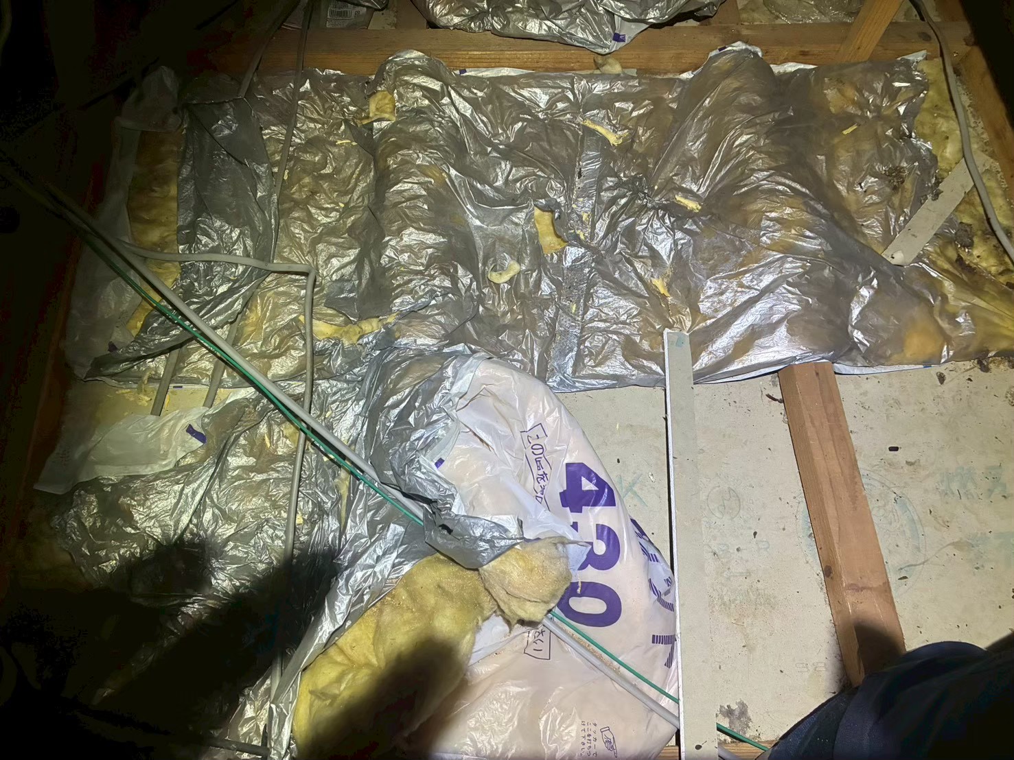 長崎県長崎市　イタチによる被害　T様邸　駆除実績