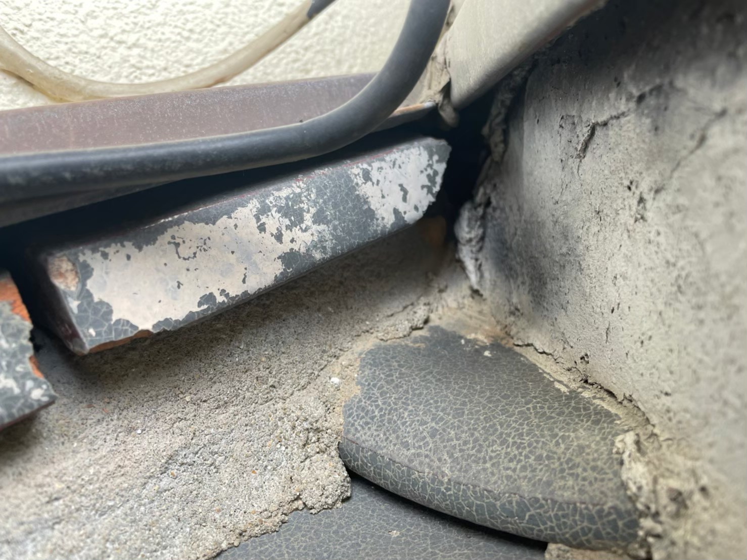 イタチによる被害　O様邸　駆除実績