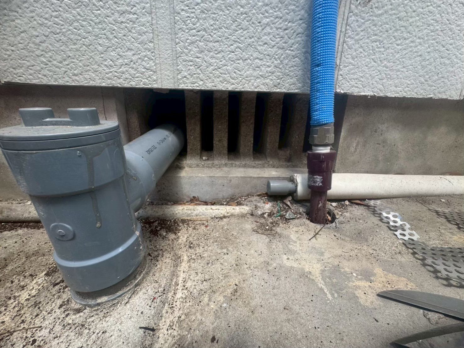 福岡県糟屋郡篠栗町　イタチによる被害　K様邸　駆除実績