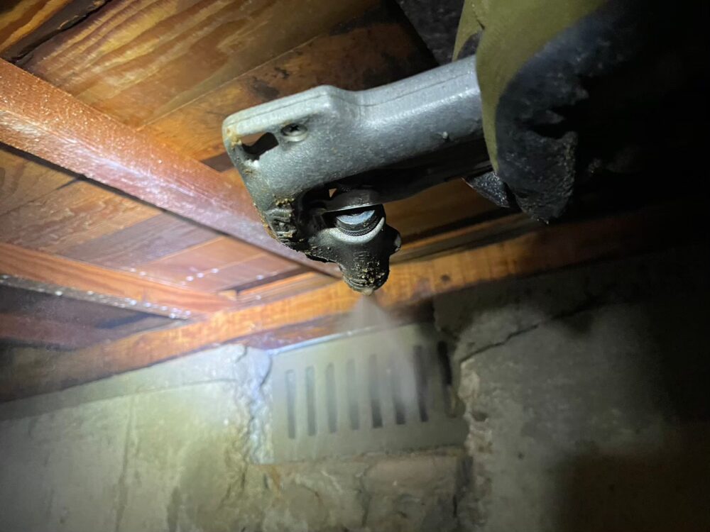 福岡県福津市　シロアリ(白蟻）による被害　A様邸　駆除実績