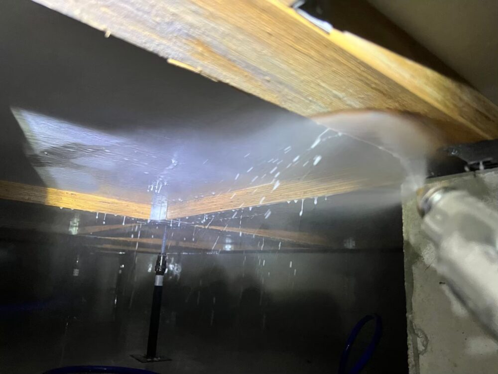 福岡県大川市　シロアリ(白蟻）による被害　Y様邸　駆除実績