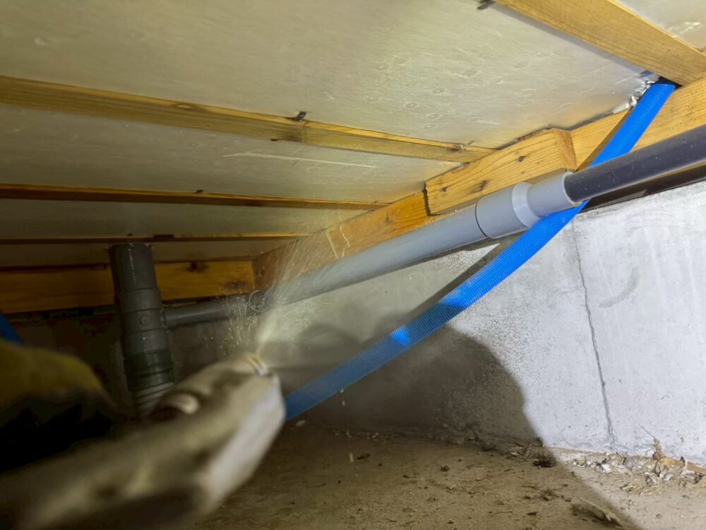 佐賀県伊万里市　シロアリ(白蟻）による被害　K様邸　駆除実績