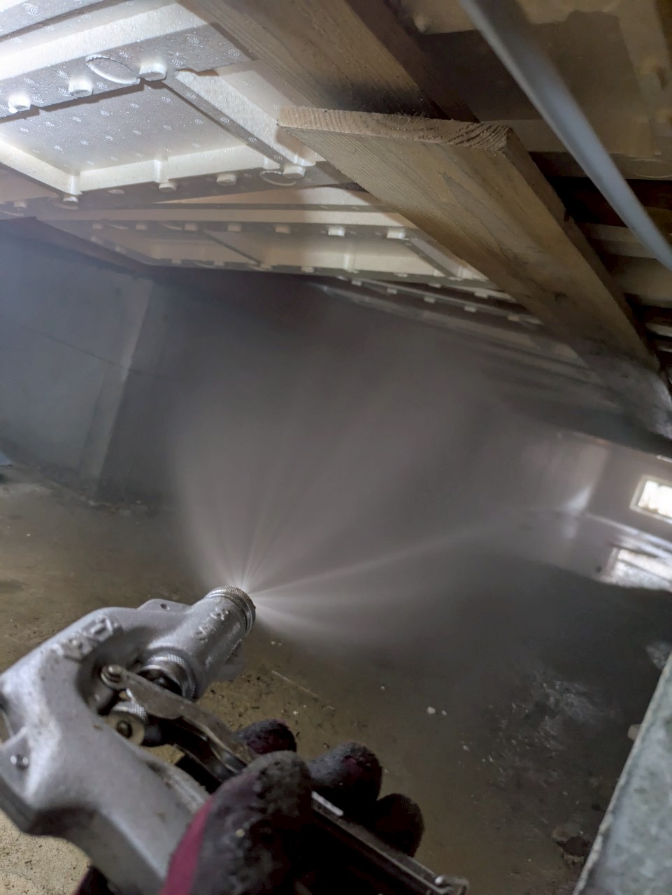 福岡県朝倉市　シロアリ(白蟻）による被害　E様邸　駆除実績