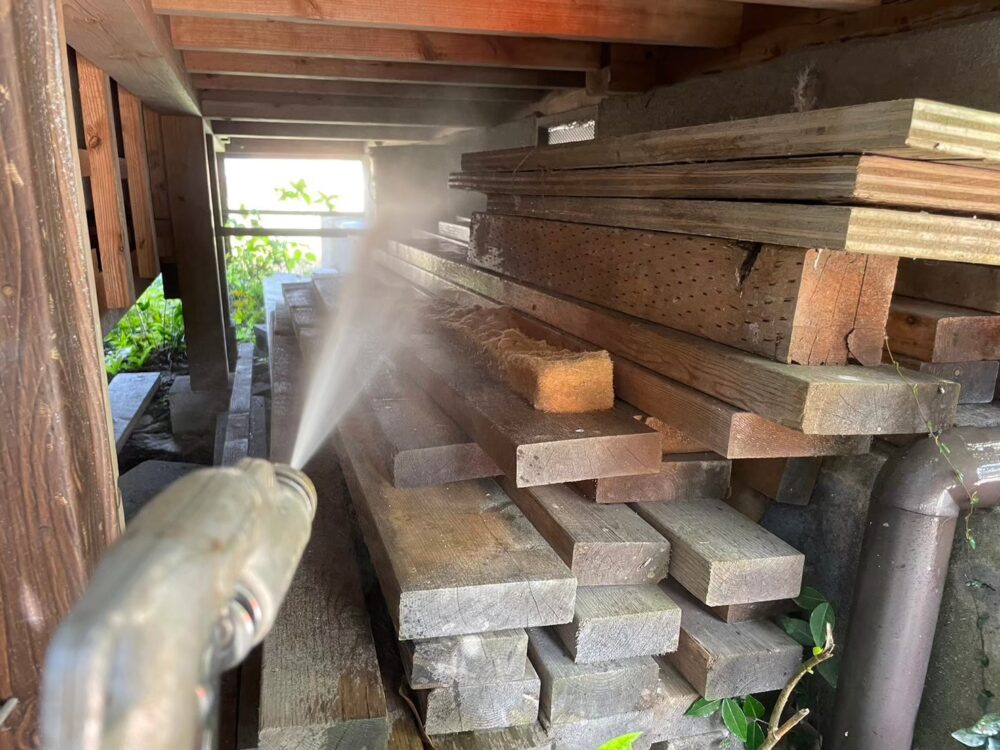 佐賀県白石町　シロアリ(白蟻）による被害　T様邸　駆除実績