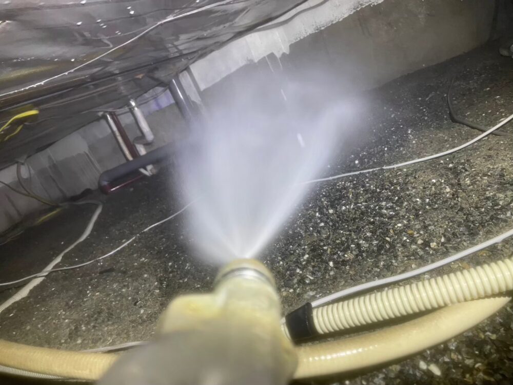 福岡県遠賀郡遠賀町　シロアリ(白蟻）による被害　D様邸　駆除実績