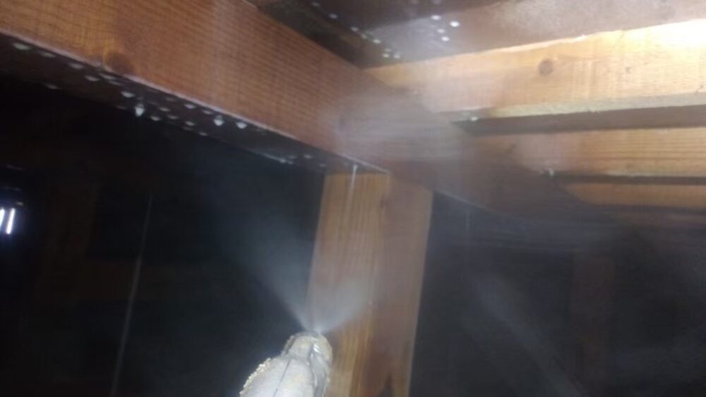 佐賀県嬉野市　シロアリ(白蟻）による被害　T様邸　駆除実績