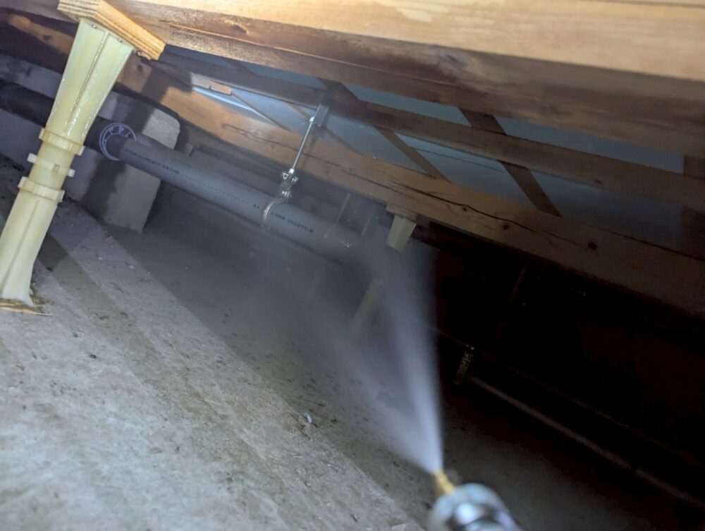 福岡県大牟田市　シロアリ(白蟻）による被害　I様邸　駆除実績