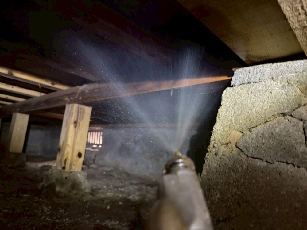 福岡県飯塚市　シロアリ(白蟻）による被害　D様邸　駆除実績