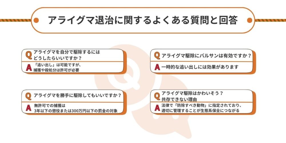 アライグマよくある質問