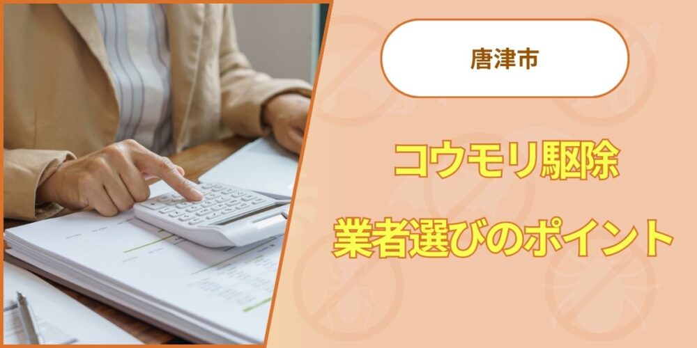 唐津市のコウモリ駆除業者選びのポイント