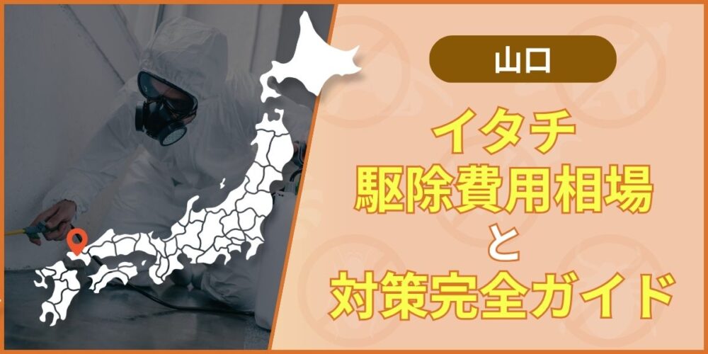 山口県のイタチ駆除おすすめ業者｜費用相場・再発させない選び方も解説