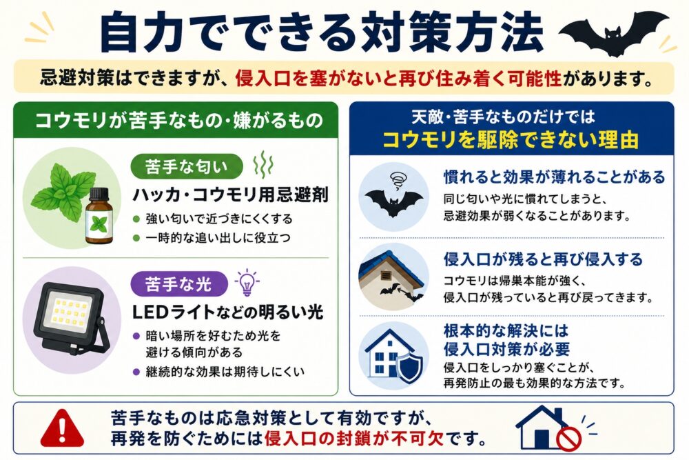 自力でできる対策方法