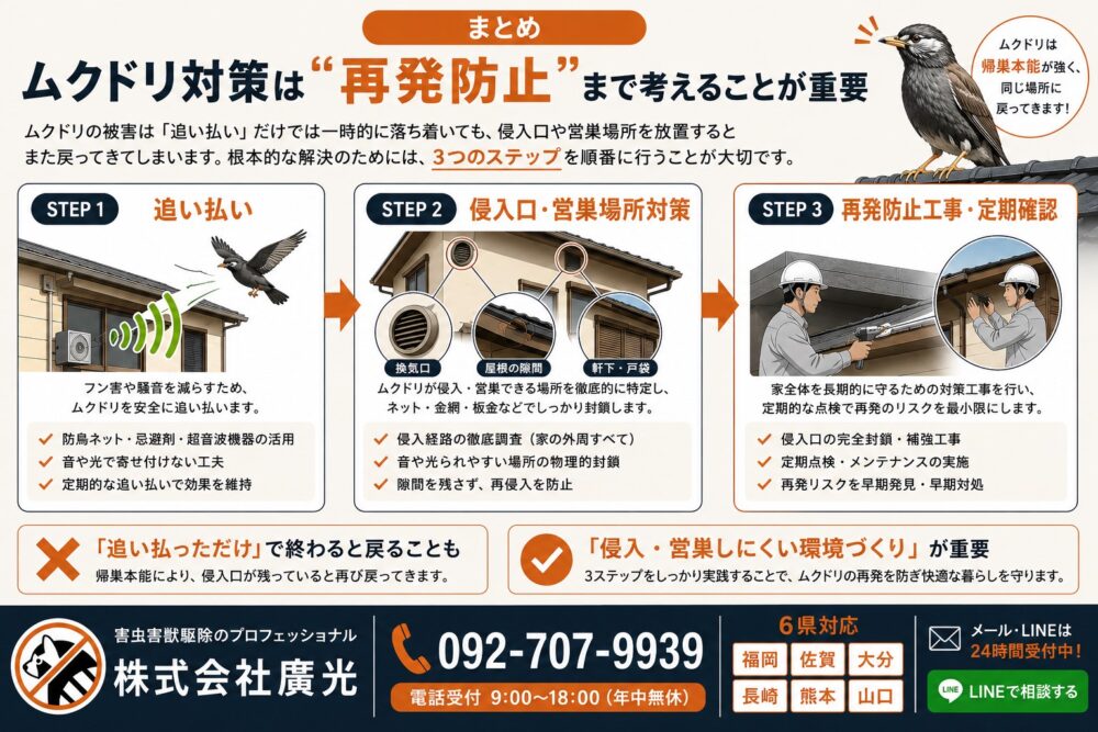 大分のムクドリまとめ