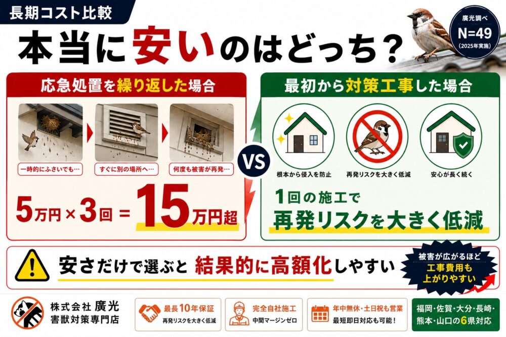 長期的コスト比較