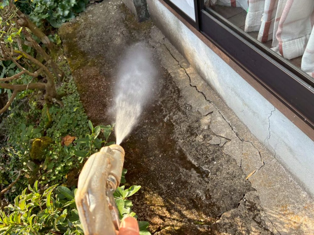 佐賀県鹿島市　シロアリ(白蟻）による被害　E様邸　駆除実績