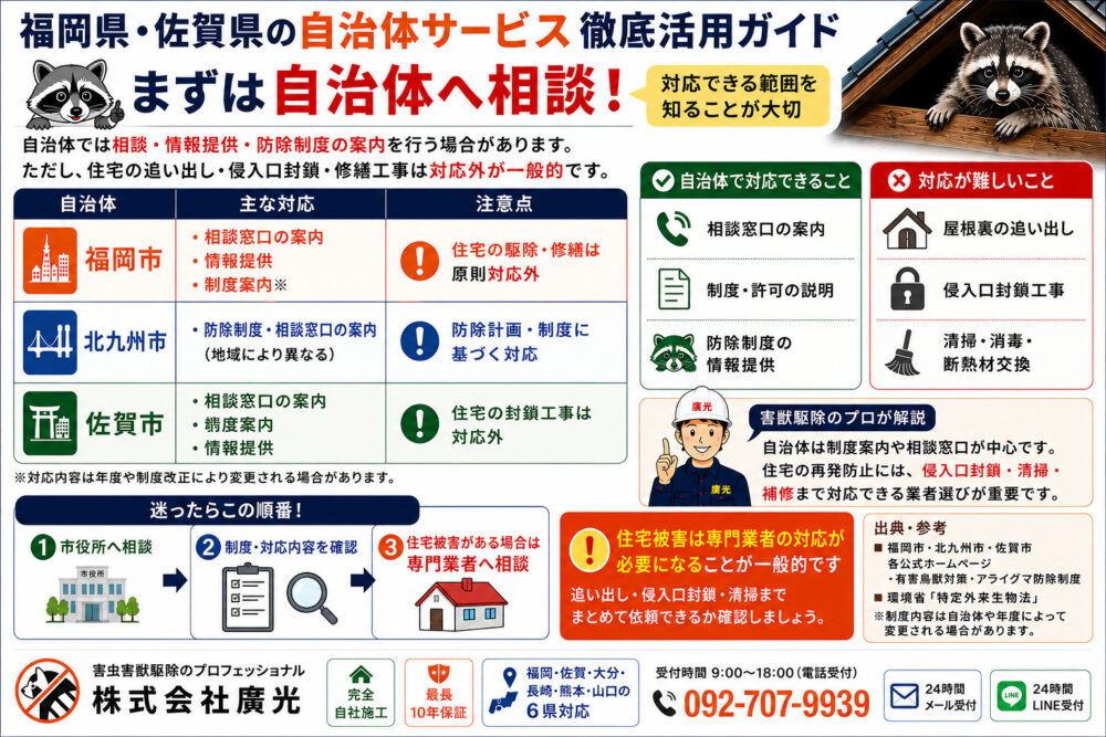 福岡県・佐賀県の自治体サービス徹底活用ガイド
