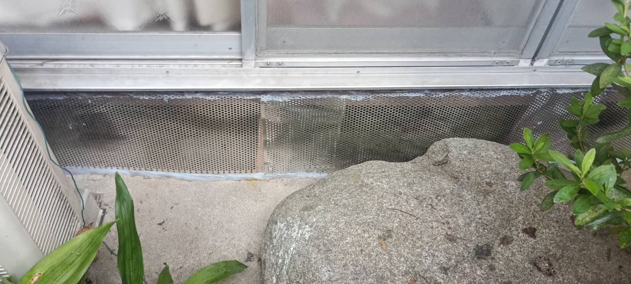 福岡県福津市　アライグマによる被害　O様邸　駆除実績