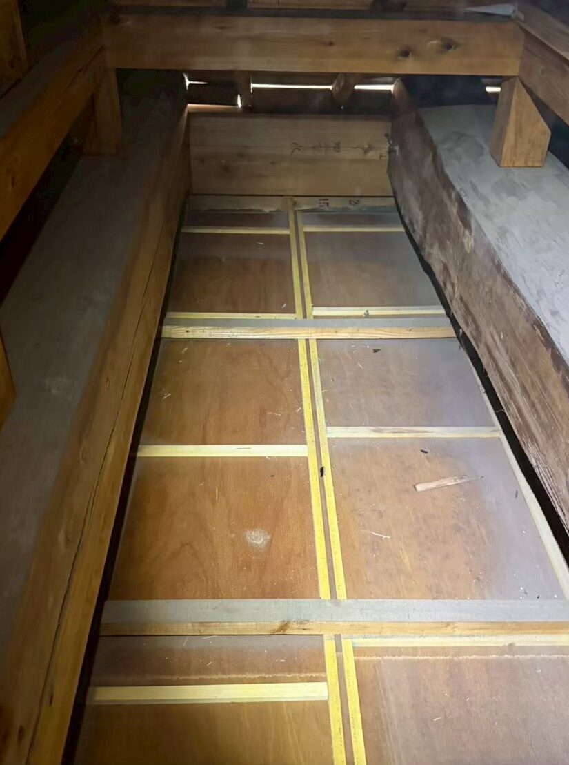 長崎県長与町　イタチによる被害　O様邸　駆除実績