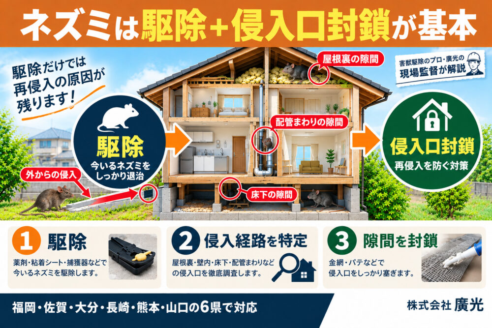 ネズミ駆除完全ガイド！効果的な退治・対策方法を徹底解説【2026年最新】