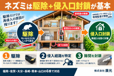 ネズミ駆除完全ガイド！効果的な退治・対策方法を徹底解説【2026年最新】