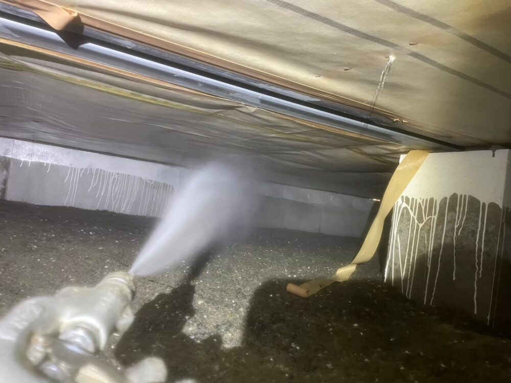 佐賀県三養基郡みやき町　シロアリ(白蟻）による被害　T様邸　駆除実績