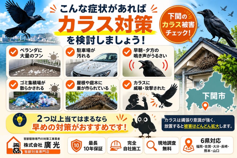 廣光下関カラス‐チェックリスト