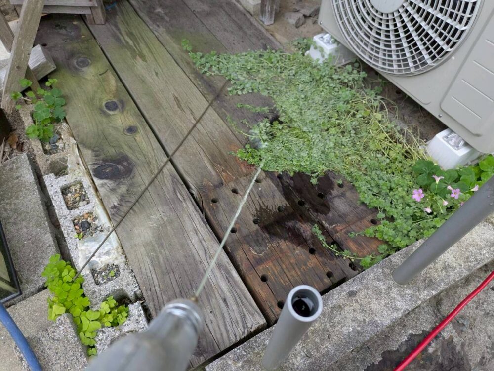 福岡県みやま市　シロアリ(白蟻）による被害　R様邸　駆除実績