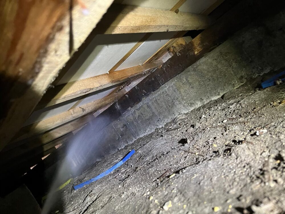 佐賀県大町町　シロアリ(白蟻）による被害　A様邸　駆除実績