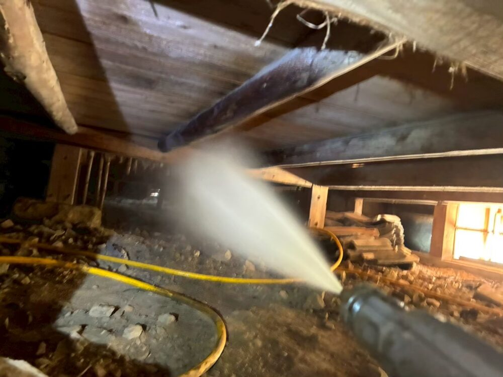 福岡県糟屋郡須恵町　シロアリ(白蟻）による被害　A様邸　駆除実績