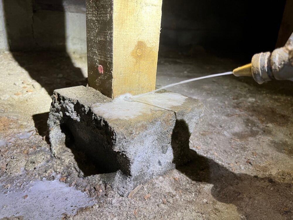 福岡県田川市　シロアリ(白蟻）による被害　H様邸　駆除実績