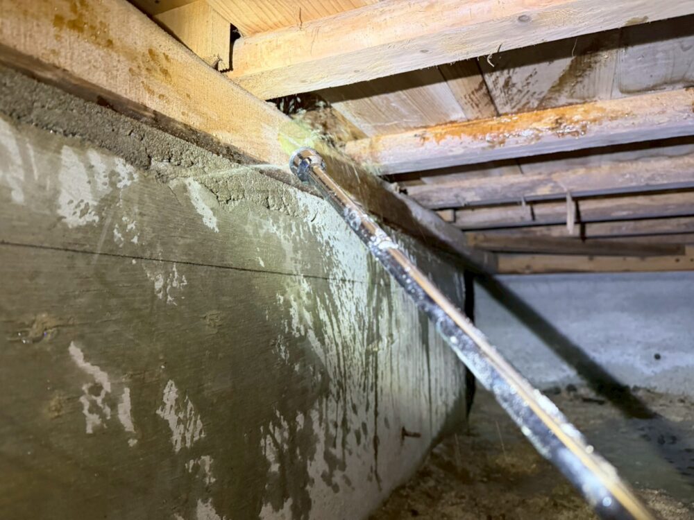 佐賀県鳥栖市　シロアリ(白蟻）による被害　Y様邸　駆除実績