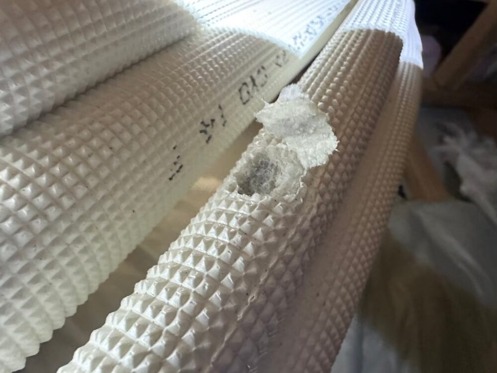 山口県山陽小野田市　イタチによる被害　S様邸　駆除実績